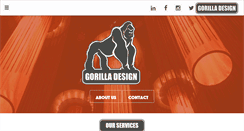 Desktop Screenshot of gorilladesign.ie